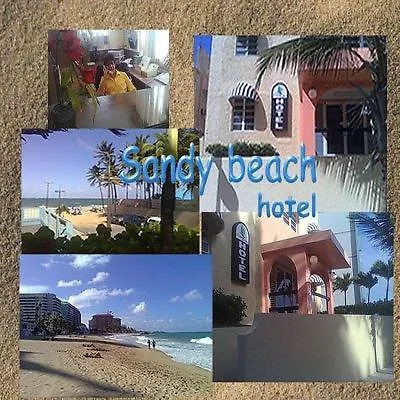 **  Sandy Beach Hotel San Juan Puerto Rico